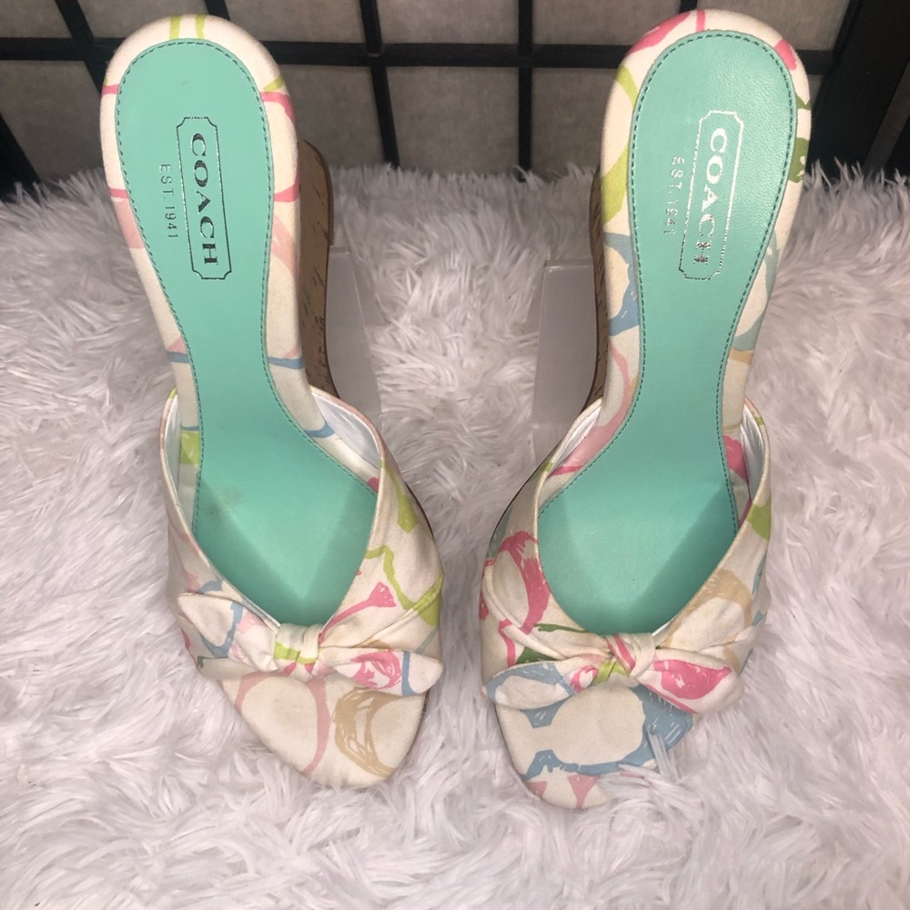 Coach Tristie  Cork Wedge